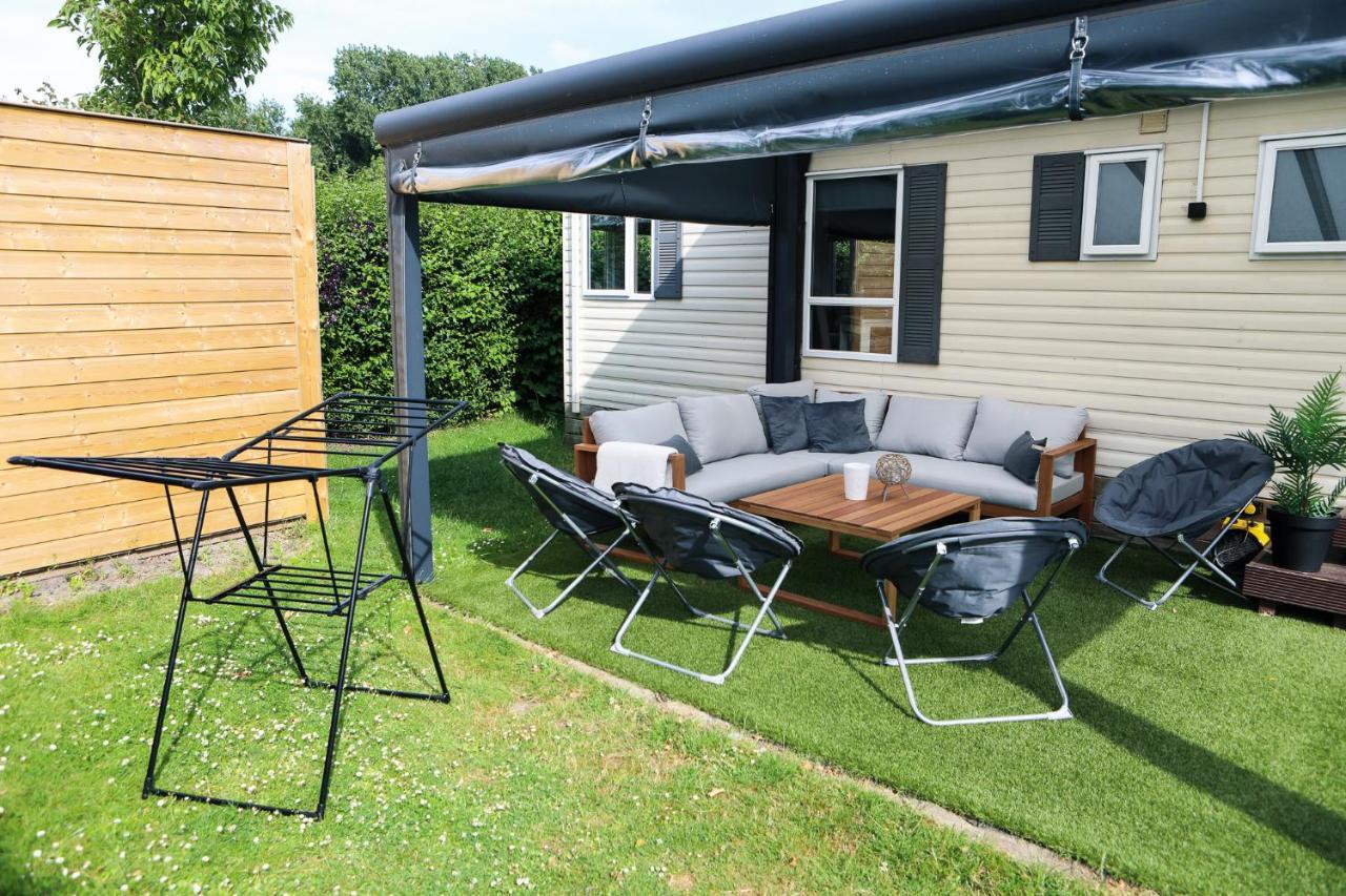Chalet Op 5* Camping De Paardekreek كورتْخين المظهر الخارجي الصورة